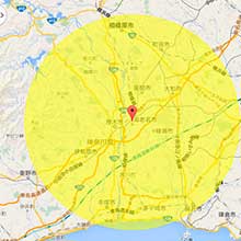 訪問診療の対応地域